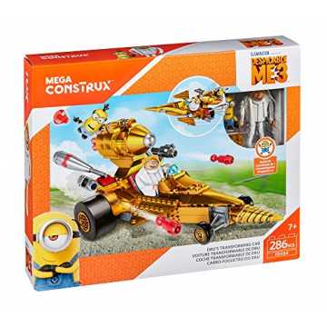 Mattel Mega Bloks FDX84 - Ich - einfach unverbesserlich 3" Dru's Raketenauto Konstruktionsspielzeug Mattel Mega Bloks FDX84 - Ich - einfach unverbesserlich 3" Dru's Raketenauto Konstruktionsspielzeug