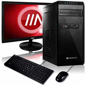 Komplett-PC A8-9600 4X 3.4 GHz, 8 GB DDR4, 240 GB SSD + 1000 GB, Radeon R7 2G... nachhaltig