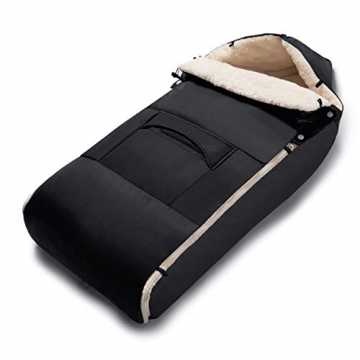 Greenheim hochwertigem Fleece-Material,Dicke hat und ganz weich ist. .. ßsack für Kinderwagen Universeller Winterfußsack Wasserdicht Fußsack Anti-Rutschschutz Design mit warmes un... nachhaltig