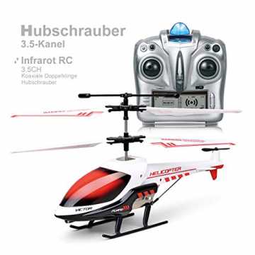 Greenheim lustiger RC Hubschrauber, alle Kinder werden es lieben. Die.. Hubschrauber, Ferngesteuertes Spielzeug, 3.5CH Hubschrauber,Eingebautes Gyros... nachhaltig
