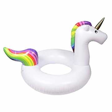 Greenheimm wenn sie aufgeblasen. Ein versenkbares Ventil ermöglicht s.. horn Schwimmring Aufblasbarer, Schwimmring Luftmatratzen 120cm nachhaltig
