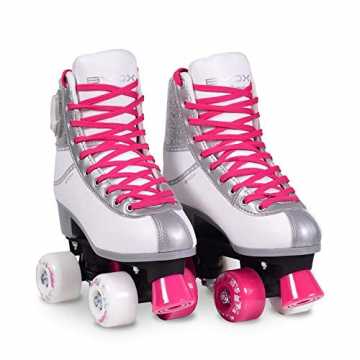 Greenheimr von Byox in rosa ist ideal für Kinder, die Spaß haben woll..  Ltd. Byox Rollschuhe Amar rosa Größe M 34-35, PU-Räder, beleuchtet ABEC-5, b... nachhaltig