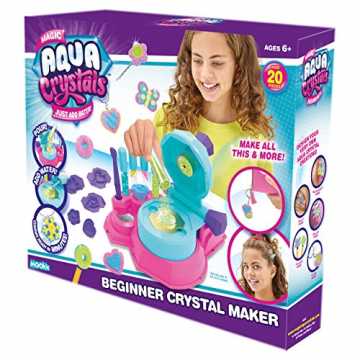 Greenheimly Haarspangen zum Shoe Lace Charms AnhängerEinfach zu bedie.. 6 Aqua Kristall Maker Starter Pack, Multi nachhaltig
