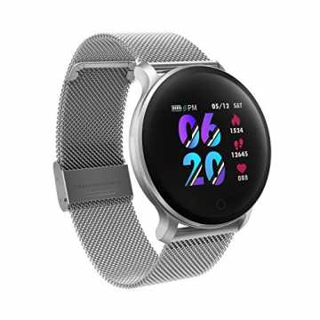 Greenheimu sein. Bunter Bildschirm! Verbessern Sie die Kundenerfahrun.. tness Armband Uhr, Smartwatch Fitness Tracker mit Pulsmesser Wasserdicht IP68... nachhaltig