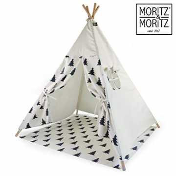 p; Moritz Tipi Zelt für Kinder - Baum Muster - Kinderzelt Spielzelt Geschenkidee ... nachhaltig