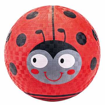 GreenheimlenGriffige Strukturoberfläche - perfekt für kleine Kinderhä.. 79 - Krabbelkäfer Marienkäferball nachhaltig
