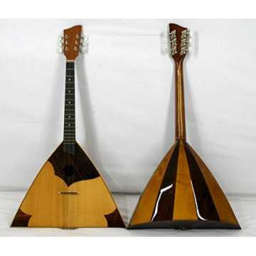 Greenheimssland) Original mit 6 Saiten. Resonanzboden aus massiver Do.. Russische Balalaika, 6 Saiten, für Geigenbauer, Resonanzboden perfilata und I... nachhaltig