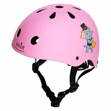 r Fahrradhelm Für 3-13 Jahre Alt Junge und Mädchen (Rosa, S : 52-56 cm) nachhaltig