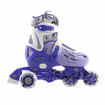 Greenheim EXTREME Inliner umbaubar zu Rollschuhen! Ideale Läsung für .. es, Rollschuhe für Kinder, 2 in 1, größenverstellbar NJ 0320 A Nils Extreme nachhaltig