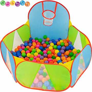 lebad für Kinder : Bällepool : Bällebad für Baby : Kleinkind Bällchenpool : Bällchenbad : Planschbecken : B... nachhaltig