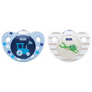 ine Schnuller, kiefergerechte Form, 0-6 Monate, Silikon, mit Schnullerbox, Zu... nachhaltig