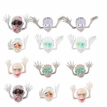 GreenheimFingerpuppe in Form eines Geisterkopfes. Es besteht aus hoch.. host Handpuppe Mini Ghost Head Puppe Figur Ausgestopfte Puppe Plüschhandschuhe für Das Geschichtenerzählen ... nachhaltig