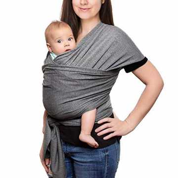 Greenheimeborene Kleinkinder Hochwertige Elastisches Tragetuch für Kl.. uch, Elastisches Tragetuch Baby Baumwolle Sling Tragetuch für Neugeborene Kle... nachhaltig
