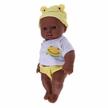 Greenheimn sorgfältig ausgewählt und die Preise sind auch optimal.Bes..  30cm Dunkelhäutige Weichkörperpuppe Weichkörper Babypuppe Junge in Kleidung Puppen nachhaltig