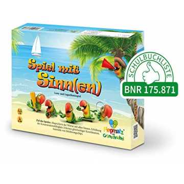 Greenheimützt Kinder und Erwachsene beim Erweitern ihres Wortschatzes.. nd Grünschnabel SPIEL MIT SINN(EN) Lernspiel Wörter lernen | Lesen, schreiben, lautieren, Pantomime | ausge... nachhaltig