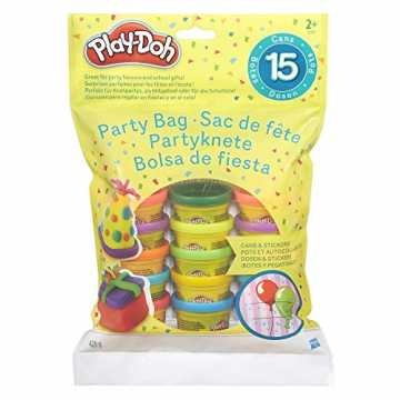 Play-Doh 18367EU4 - Partyknete mit Stickern, Knete