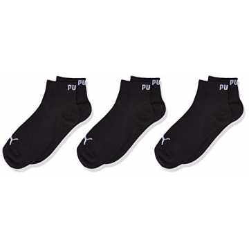 n Quarter 3p Sportsocken, Schwarz (Black 200), One Size (Herstellergröße: 31/... nachhaltig