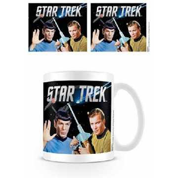 Greenheimerial: KeramikFassungsvermögen: 0,33 Liter.. 68270 Star Trek Tasse Kirk & Spock Leonard Nimoy, William Shatner, Mehrfarbig nachhaltig