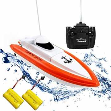 ngesteuertes Boot RC Boot für Pools und Seen - HY800 Rennboote 2, 4 GHz 15 km... nachhaltig
