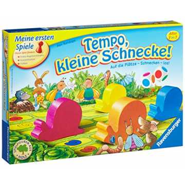 Tempo, kleine Schnecke - 21420 Ravensburger erste Spiele / das Kinderspiel ab 3 Jahren