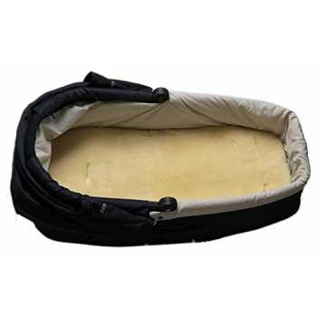 XE Baby-Lammfell, Einlage für Kinderwagen Buggy Babybett Kinderbett aus Lammfell medizinisch 100% Merino Sc... nachhaltig