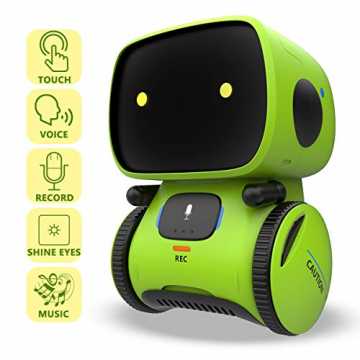 ntelligent Roboter Kinder Spielzeug, Interaktives Roboter Lernspielzeug, Gesc... nachhaltig