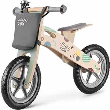 d für Kinder Laufrad Holz Ricokids RC-610 Fahrrad Roller nachhaltig