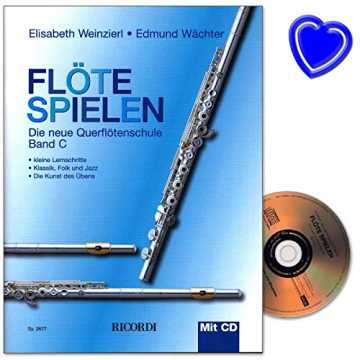 Greenheimule von Elisabeth Weinzierl und Edmund Wächter. Die Anfangsb.. len Band C - neue Querflötenschule von Elisabeth Weinzierl und Edmund Wächter mit CD und bunter herzförmige... nachhaltig