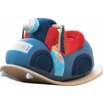 kelmotorad, Schaukelspielzeug mit weicher Stoff-Polsterung, Schaukelsitz für Kleinkinder ab 18 Monate nachhaltig