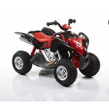 Greenheimbetriebenes 6V Elektro-Quad für Kinder ab 3 Jahren - Für spa.. lektro-Quad, Für Kinder ab 3 Jahren, Bis max. 35 kg, 6-Volt-Akku, Bis zu 4 km/h, Powersport ATV, Schwarz nachhaltig
