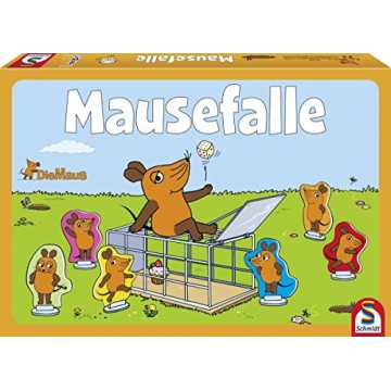Schmidt Spiele 40505 Maus, Mausefalle, Kinderspiel, bunt Schmidt Spiele 40505 Maus, Mausefalle, Kinderspiel, bunt