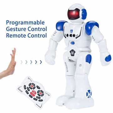 Greenheim  Kontrollentfernung: ca. 3-5 m  Batterie von roboter: 3,7 V.. boter Kinderspielzeug - Roboter Kinder RC Fernbedienung Intelligenter Roboter... nachhaltig
