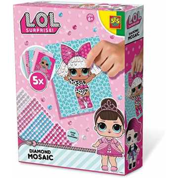 Greenheimustige vorgedruckte Karten mit L.O.L. Surprise-CharakterenLe.. L.O.L L.O.L. Surprise Mosaike nachhaltig