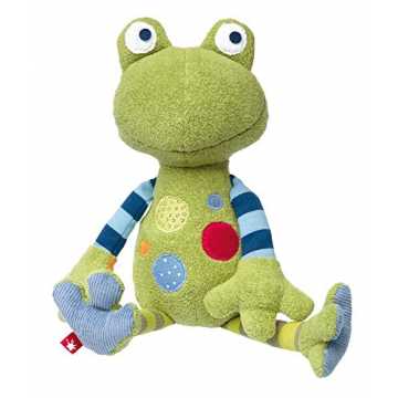 sigikid, Mädchen und Jungen, Stofftier Frosch, Patchwork Sweety, Grün, 38694 sigikid, Mädchen und Jungen, Stofftier Frosch, Patchwork Sweety, Grün, 38694