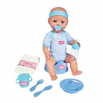 Greenheimnk- und Nässfunktion und Zubehör.. 30044 - New Born Baby Puppen-Junge, 43 cm nachhaltig