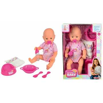 Greenheimt mit reichlich Zubehör und macht es so der Puppenmutti beso.. Born Baby Babypuppe Puppe mit Zubehör Töpfchen Trink und Nässefunktion nachhaltig