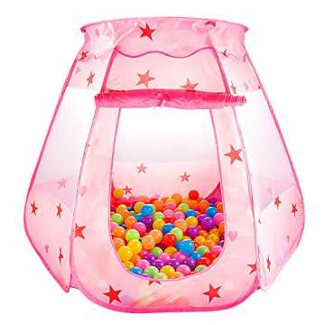 Greenheimasie * Verbessern Sie die Sprachkompetenz und den Einfallsre..  Spielzelt Princess Pop Up Zelt Kinderspielzelt Bällebad Pop Up Spielzelt für Kinder Baby für drinnen oder ... nachhaltig