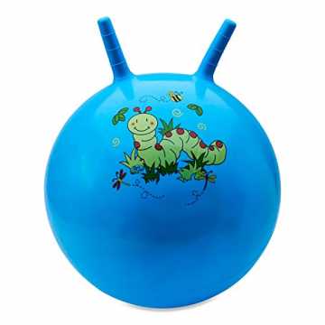 Greenheimin fantastischer türkisfarbener Kinder Sprungball, damit Ihr..  Wackelkäfer Hüpfball für Kinder - Ball Zum Sitzen und Hüpfen für Kinder (45 cm) nachhaltig