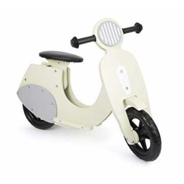 Greenheimhochwertige Holzverarbeitung im stilvollen Design klassische..  11978 Laufrad Motorroller "Bella Italia" aus Holz, mit leiser Gummibereifung... nachhaltig