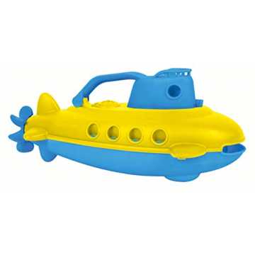 Greenheim recyceltem Kunststoff für Badwanne, Pool und Schwimmbad als..  11302 Badespielzeug U-Boot, aus 100% recyceltem Kunststoff, ca. 27 x 14 x 12 cm nachhaltig