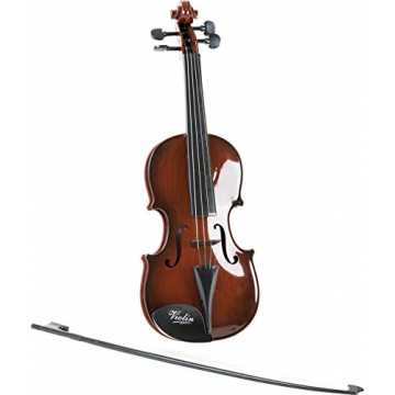 GreenheimlzoptikInkl. Schwarzem BogenZum Spielen oder zum DekorierenA..  7027 Violine "Klassik" aus Kunststoff, in Holzoptik, inkl. schwarzem Bogen, ab 4 Jahren nachhaltig