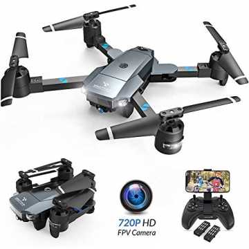 Greenheimer Fernsteurung koppeln und kalibrieren. Diese Akkus der Fer.. 15H Drohne mit Kamera HD 720P Faltbare Drohne FPV WLAN 120°Weitwinkel RC Quad... nachhaltig