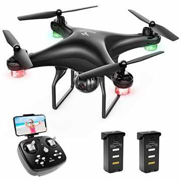 P600 Drohne mit Kamera 720P HD Live Übertragung WiFi FPV RC Quadcopter,120° W... nachhaltig