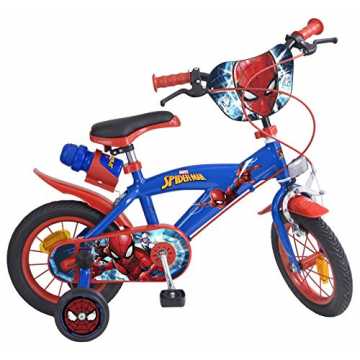 Greenheim    Wunderschönes Kinderfahrrad für Jungen   Von 3-5 Jahren,.. ;Zoll Kinderfahrrad Kinder Disney Jungen Fahrrad Rad BMX Spiderman Bike ES nachhaltig