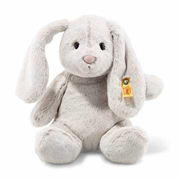 Steiff 80470 Hoppie Hase, hellgrau, 28 cm