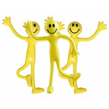 GreenheimSie erhalten drei gelbe Smiley BendyMan. Warum Smiley Bendy .. K Sensorik Spielzeug-Set Sensorisches Spielzeug 3 x Gelbe Smiley Bendy Men - ... nachhaltig