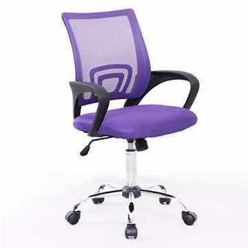 er Schreibtischstuhl Bürostuhl Netzbezug Drehstuhl Stuhl Schreibtisch (Lila) nachhaltig
