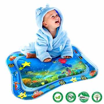Greenheimten von niedlichen Meereslebewesen in der Wasserspielmatte. .. e Baby, Swonuk 66 * 50CM Frei-BPA Wasser-Spielmatte mit Spaß Aktivitätszentru... nachhaltig