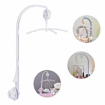 by Spieluhr Musikmobile Baby Krippe Mobile Bett Glocke mit Halter Arm Halterunund für Babybett und Kinderbe... nachhaltig