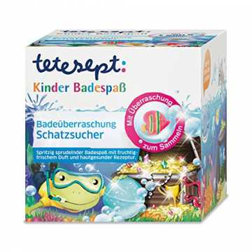 inder Badespaß Badeüberraschung "Schatzsucher", Spritzig sprudelnde Badeessen... nachhaltig